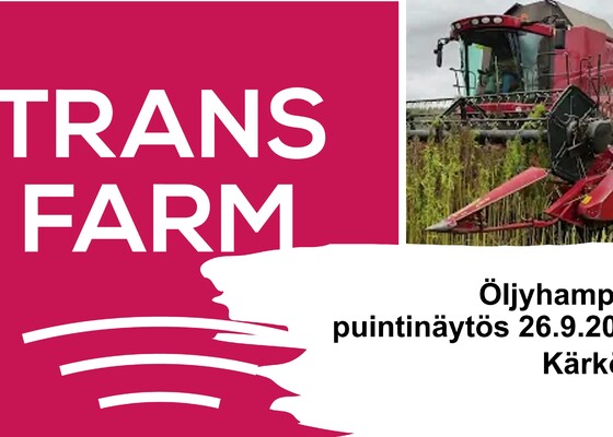 Öljyhampun puintinäytös 2023