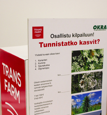 Kiitos käynnistäsi Okrassa ja erikoiskasvien tunnistuskilpailuun osallistumisesta!