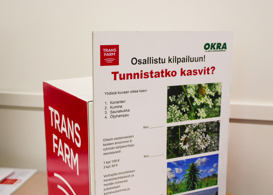 Kiitos käynnistäsi Okrassa ja erikoiskasvien tunnistuskilpailuun osallistumisesta!