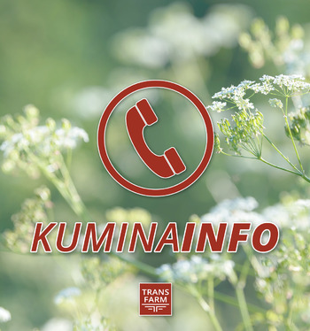 YHTEINEN TAVOITTEEMME ON HYVÄLAATUINEN KUMINA!