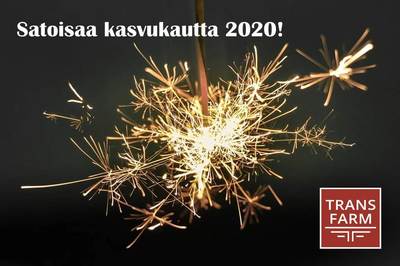 Satoisaa kasvukautta 2020!