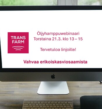 Viimeinen kuulutus öljyhamppuwebinaariin to 21.3.