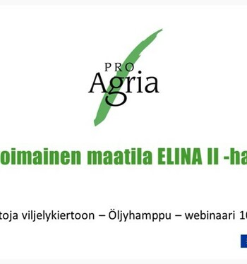 Webinaarien satoa