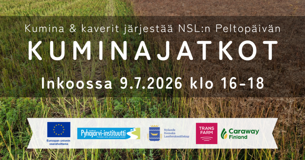 Peltokierros NSL:n koekentille & Kuminajatkot 9.7.2026 banneri