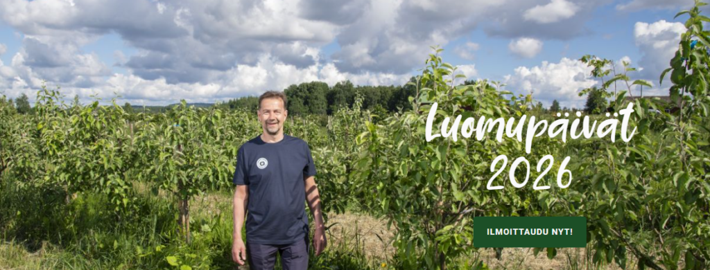 Luomupäivät 2026 banneri